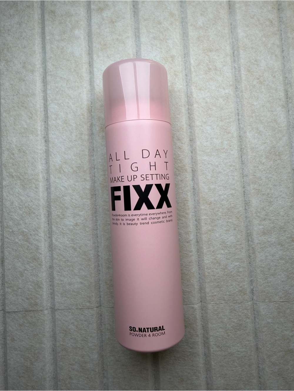 SO NATURAL All Day Tight Make Up Setting Fixx 120ml New K-Beauty